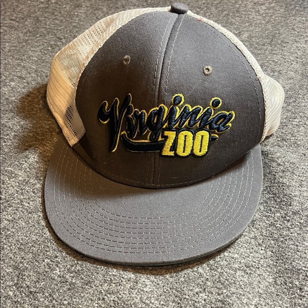 Virginia zoo The Game White and Yellow Cap